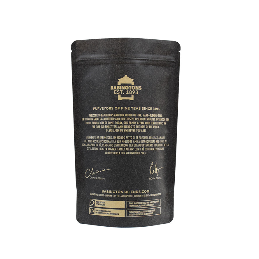 Fabricantes Bolsa Quad Seal Pouch para Tea Personalice el embalaje de la bolsa de té