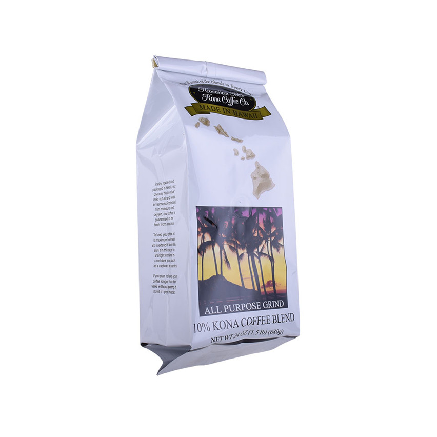 Biodegradable Design Side Gusset Gusset Coffee Bag al por mayor