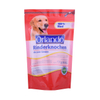 Reciclaje Stand-up pet food bag paquete de alimentos para aves de corral con cremallera