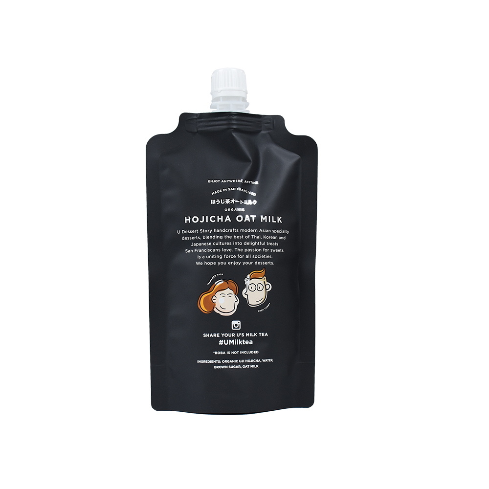 Bolsa de jugo ecológico reciclable con bolsa de empaque de jugo de fruta de paja