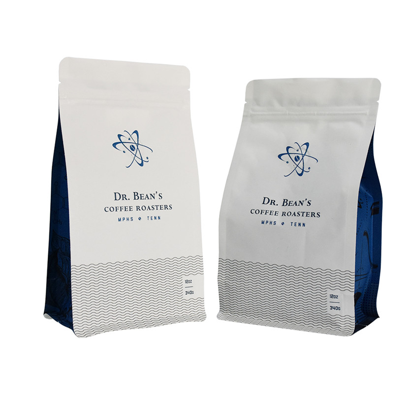 Bolsas de café personalizadas a prueba de humedad al por mayor con válvula de desgasificación