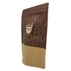Kraft impreso personalizado Stand Up Bolsas que se pueden volver a sellar Bolsa de café