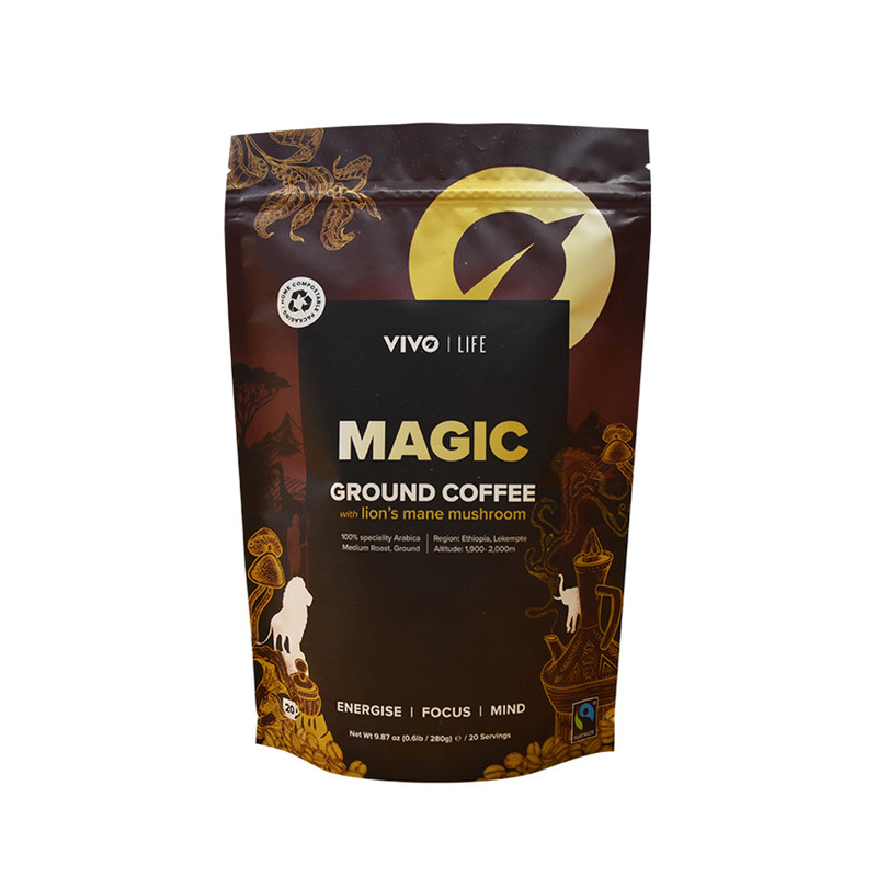 Producto de China Bajo precio Biodegradable Kraft Stand Up Pouch