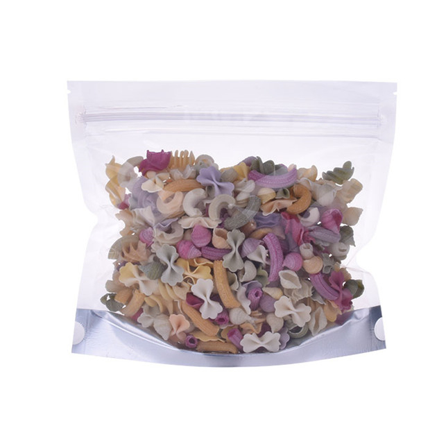 Embalaje orgánico bolso transparente compostable para ensalada
