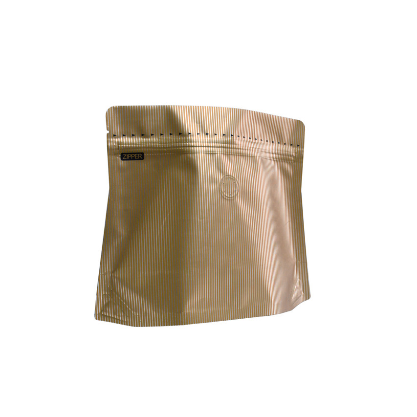 Fashion Back Seal Stand Up Pouch Zipllock Empaca sostenible para bocadillos Bolsos de comida de foca de calor