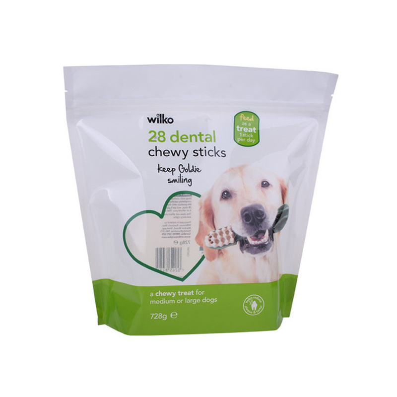 Paquete de alimentos para perros impermeables de excelente calidad empaquetado de plástico empaquetado de alimentos envasado para mascotas