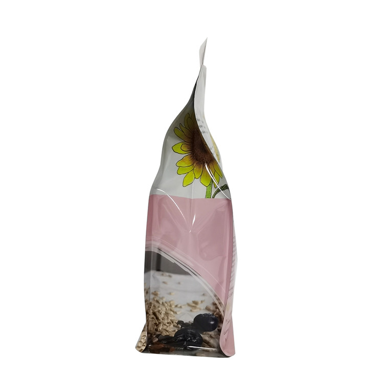 Tapa de boquilla laminada con bolsas de bolsas de envasado de papel biodegradables de lata