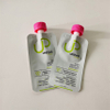 Mejor precio Acabado completo Gloss Cancana de azúcar Embalaje de plástico Bolsa de jugo de fruta reutilizable en un paquete de 100 ml