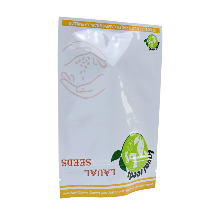Exclusivas impermeables pequeñas bolsas de semillas compostables con cremallera de cremallera para la venta