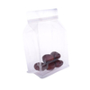 Bolsa de plástico transparente completa biodegradable de fondo cuadrado para empacar bocadillos