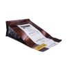 Bolsa de chocolate de fondo plano de producción personalizada ecológica