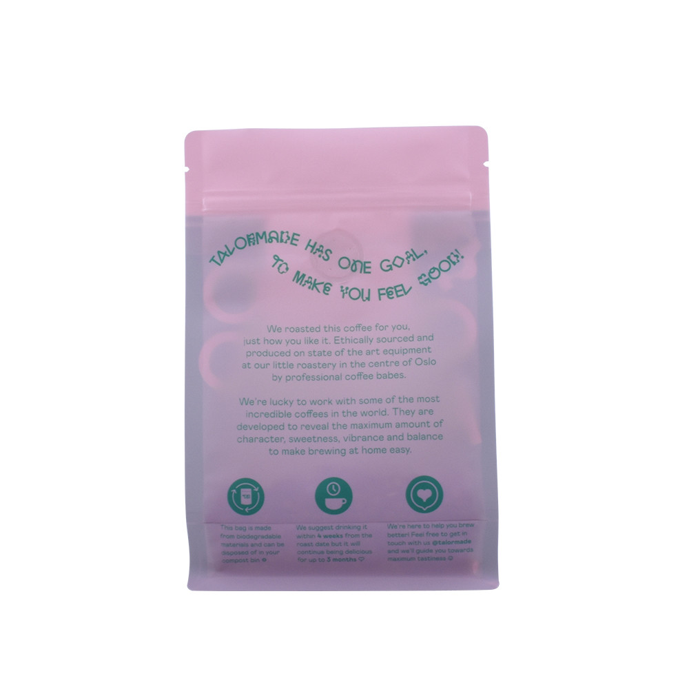 Logotipo personalizado compostable 8 bolsas de paquete de té litentes