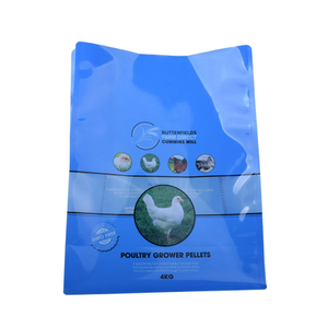 Bolso de comida laminada recichable embalaje de fábrica de alimentos animales bolsas de comida