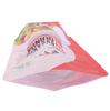 Bolsa de especias no tejida bolsa de comida de plástico para especias mini muestras de muestras blancas bolsas de especias