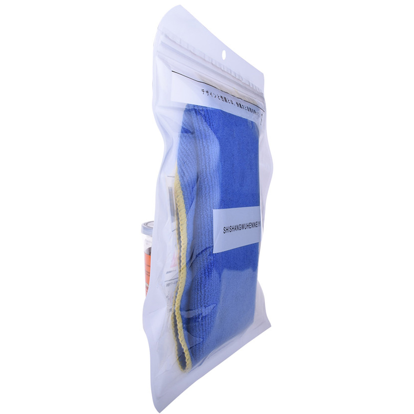 Bolsa de plástico reciclable del embalaje del sello lateral para la ropa