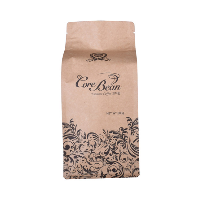 Bolsa de café material ecológico de 500 g paquete de café biobaseado