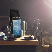 Bolsas de café de fuelle lateral compostables biodegradables imprimir personalizadas al por mayor