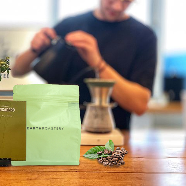 8 oz bolsas de caf&eacute;