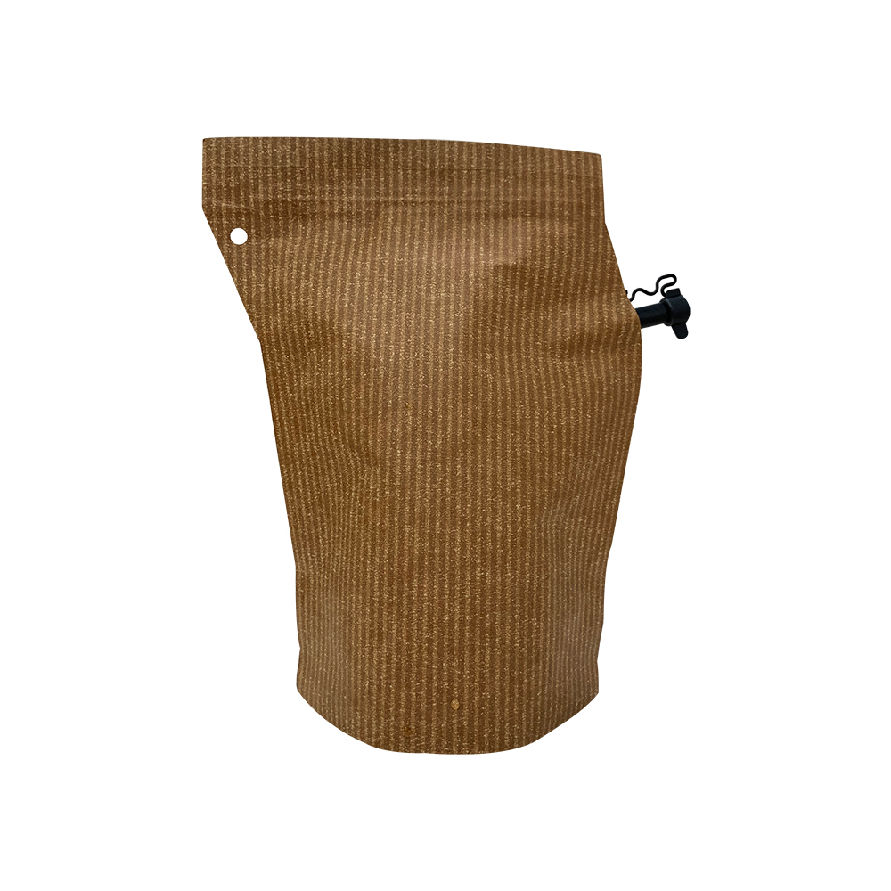 Bolsa de filtro de preparación de café y hojas de té reutilizable con pico