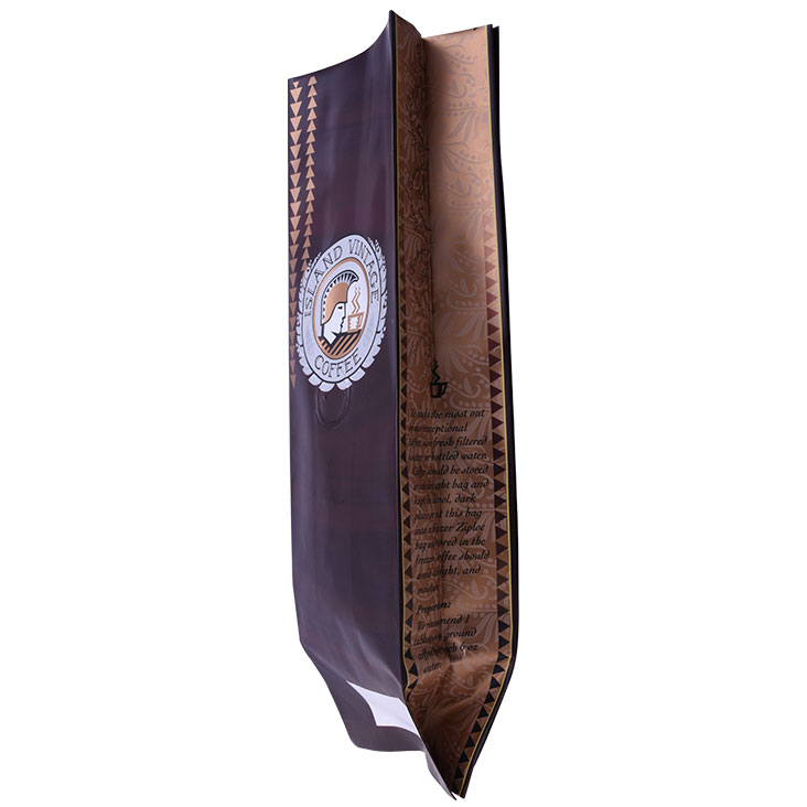 Bolsa de caf&eacute; pl&aacute;stica de pl&aacute;stico