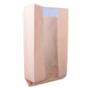 Impresión en huecograbado colorida bolsa de papel Kraft a prueba de humedad para pan