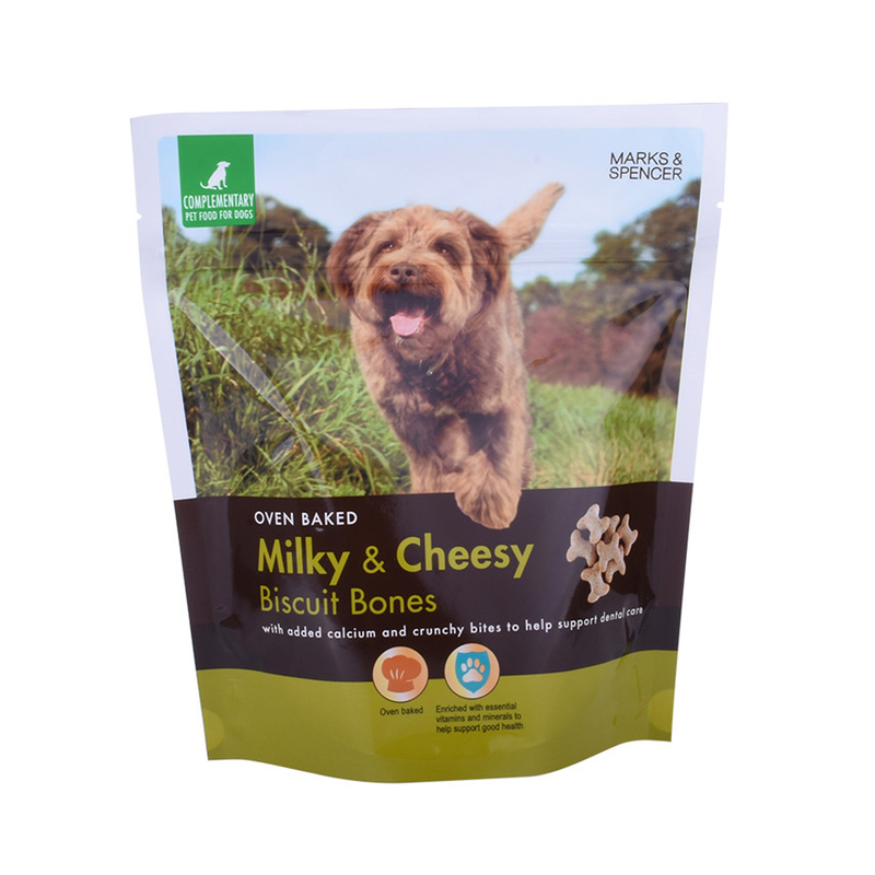 Bolsas de alimentos reciclables de alta calidad Sostenibles bolsas ziplock biodegradables bienestar a granel alimento para perros