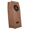 Alimento Ziplock Laminada de plástico Biodegradable Bolsas de papel resellables Bolsas de café con cremallera
