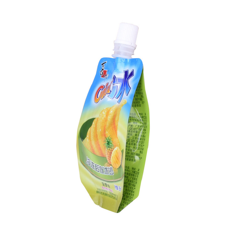 Proveedor de China Food Grade Reciclable Reciclable La bolsa de jugo de mango más reciclable