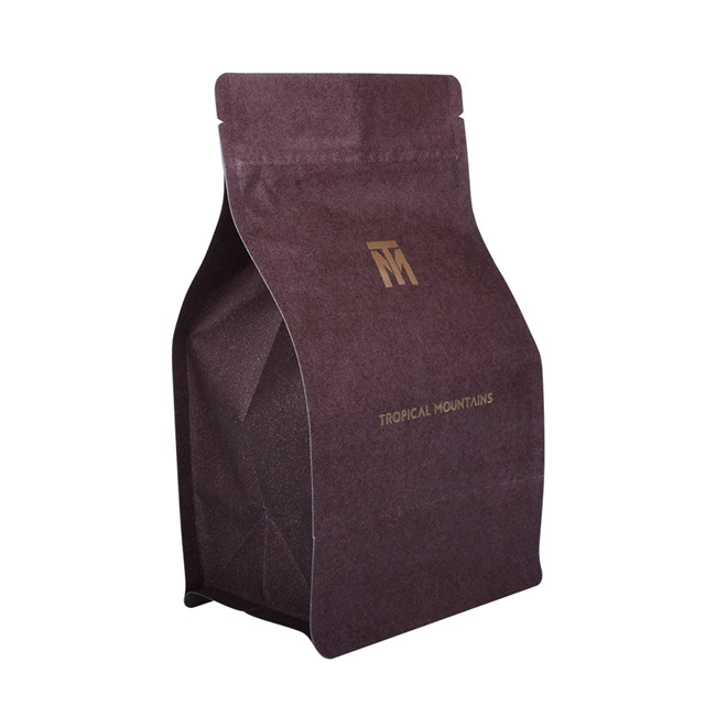 Bolsa de embalaje de café personalizada mejor precio con estampado caliente