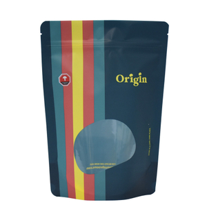 Diseño creativo Resalable cremallera stand up bolsas para el té al por mayor