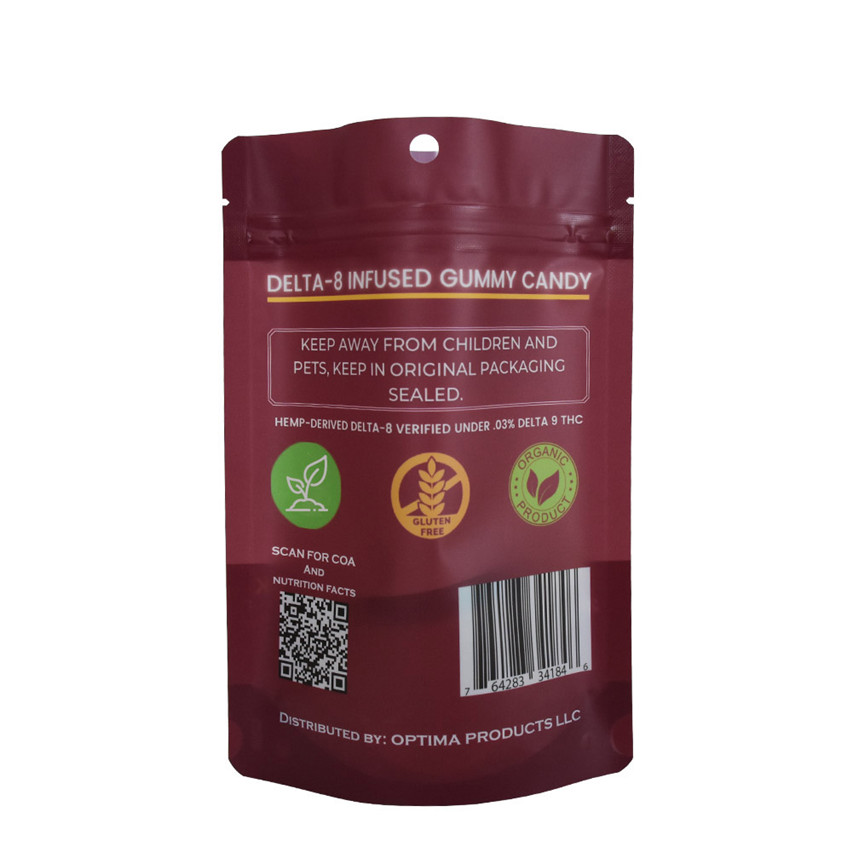 Bolsas de envases de caramelo reciclables a prueba de humedad de alta calidad