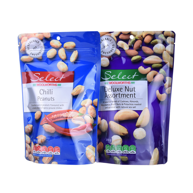 Impresión de envasado de alimentos de alta calidad personalizada U Bottom
