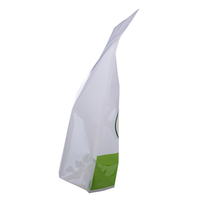 Buena habilidad de sello Alimento Zipllock Eco amigable amigable con las bolsas de sellado de calor compostable personalizados