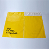 Embalaje ecológico de bolsa de correo compostable para envío con aleta