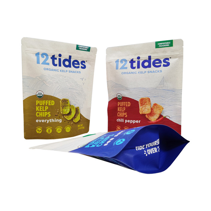 Bolso ecol&oacute;gico personalizado para las especias secas Bolsas de envasado biodegradable y compostable