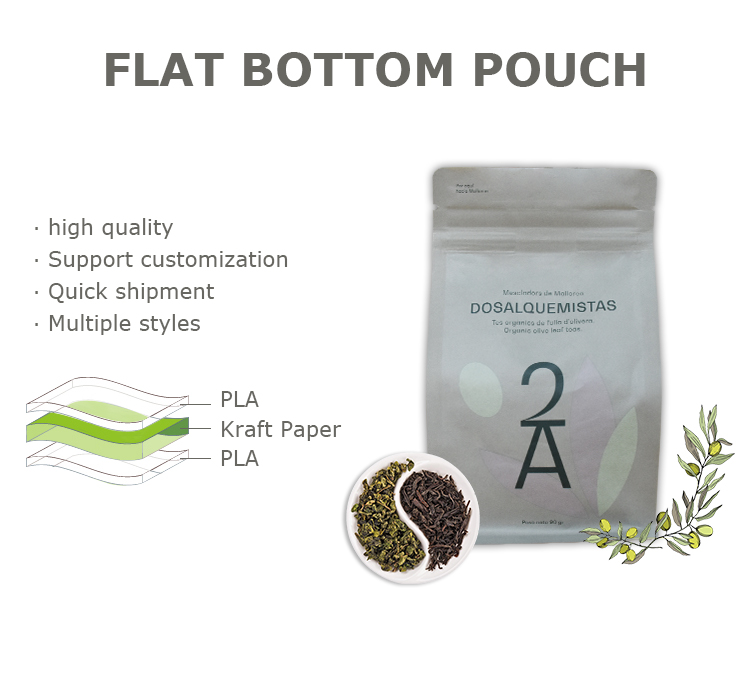 Bolsa de t&eacute; compostable en casa