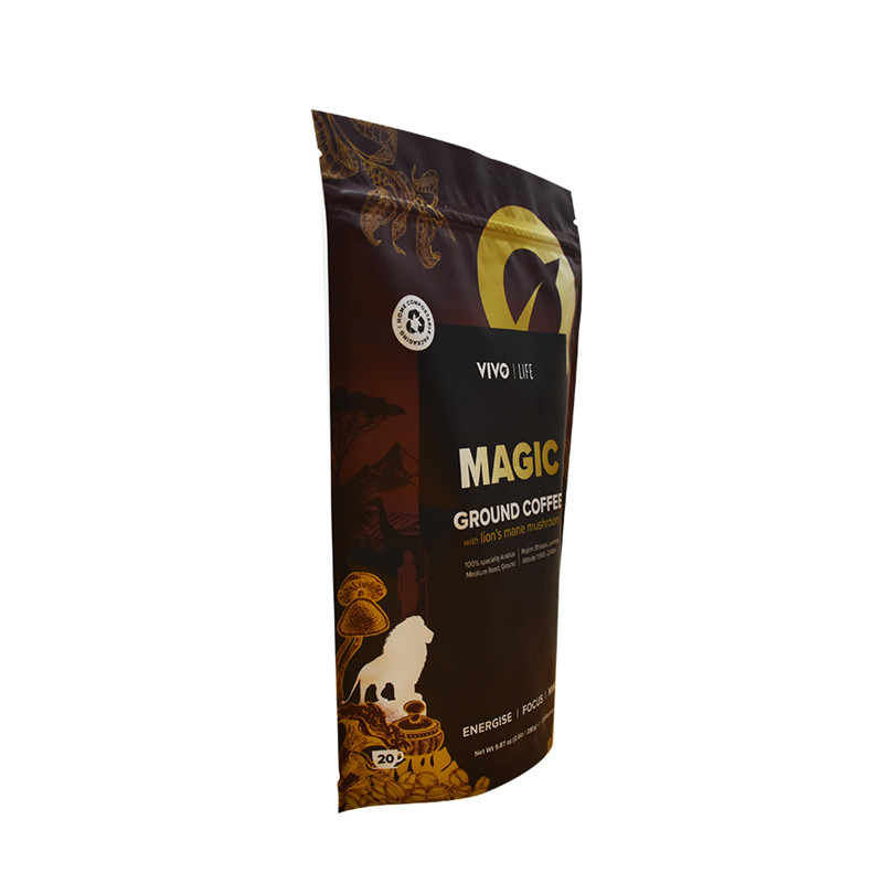 Producto de China Bajo precio Biodegradable Kraft Stand Up Pouch